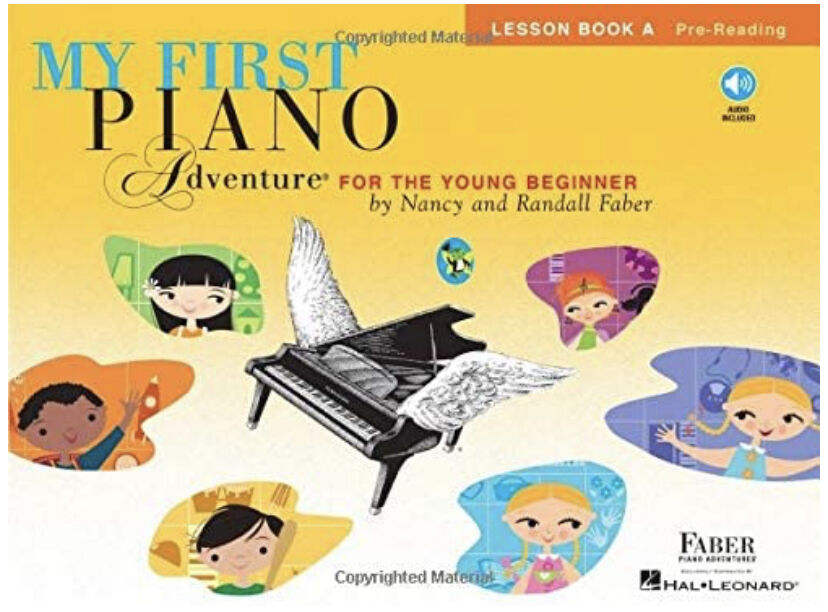 Piano Adventure- Intro to Piano for 5-6 year olds  ( Beginner ) (Grade K-1)