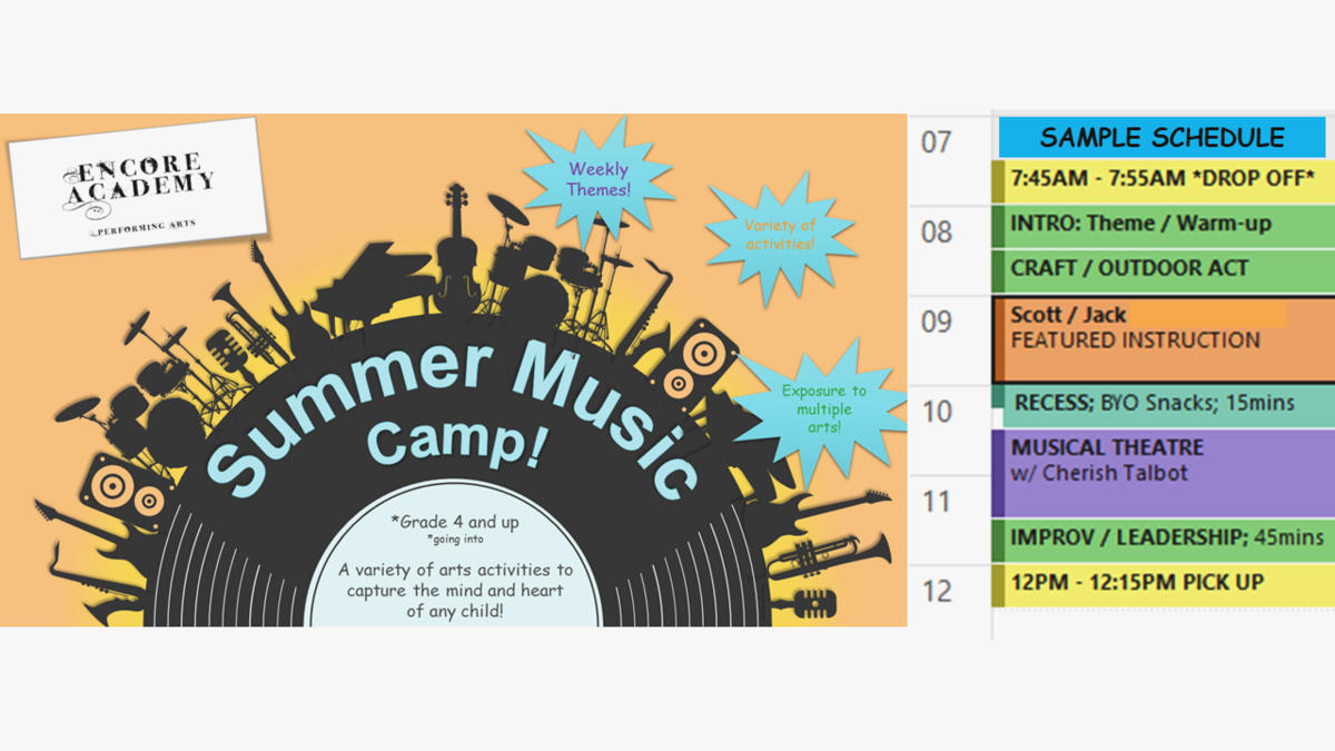 Summer Music Camp - Week 6 